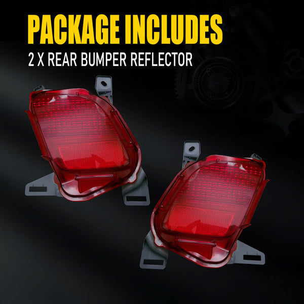 Rear Bumper Reflector Set For 2014-2019 Toyota Highlander Rear Left & Right