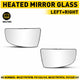 Rearview Side Mirror Glass for 2015-2022 Ford Transit 150 250 350 350HD - Upper & Lower Mirror Glass