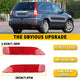 Red Rear Bumper Reflector Lamp Case Compatible with 2007-2009 Honda CRV