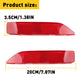 Red Rear Bumper Reflector Lamp Case Compatible with 2007-2009 Honda CRV