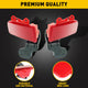 Red Rear Bumper Reflector Lamp Case Compatible with 2015-2016 Honda CRV