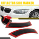 Smoked Front Bumper Reflector Side Marker Fits 2007-2013 BMW 3 Series E92 E93
