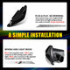 Smoked LED Side Marker Light for BMW F25 X3/X5/X6 E70/E71/E72, Signal Light