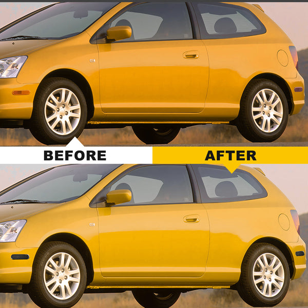 Smoked LED Side Marker Light Housing for Honda Civic 2002-2005, Front Bumper