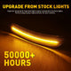 Smoked Len LED Side Marker Light for 2022-2024 Toyota GR86 ZN8 & Subaru BRZ ZD8