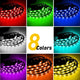 Universal RGB LED Car Underbody Lights with Wireless Remote Control, 4 Strips
