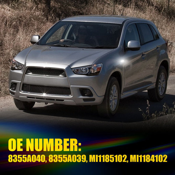 White Sequential LED Side Marker Light for Mitsubishi Lancer EVO/Outlander, Front Fender