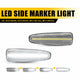 White Sequential LED Side Marker Light for Mitsubishi Lancer EVO/Outlander, Front Fender