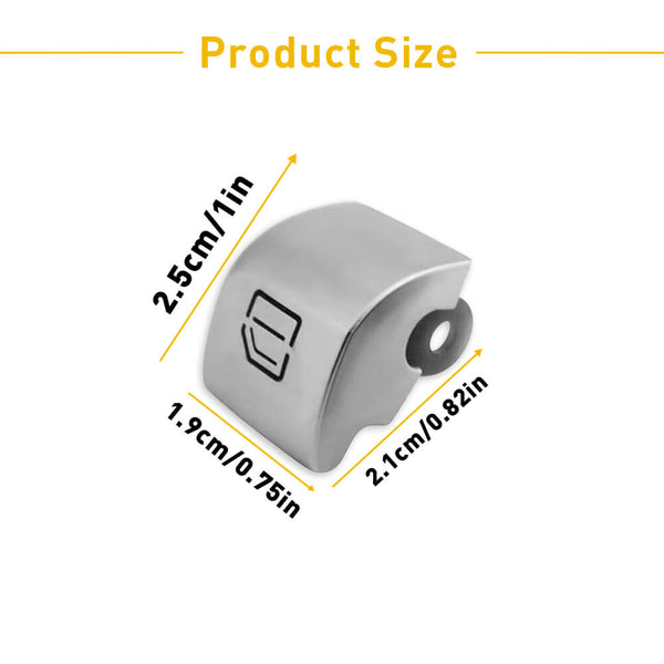 Window Switch Button Cover Cap For Mercedes-Benz S-Class, GLC-Class,C-Class etc. 2Pcs