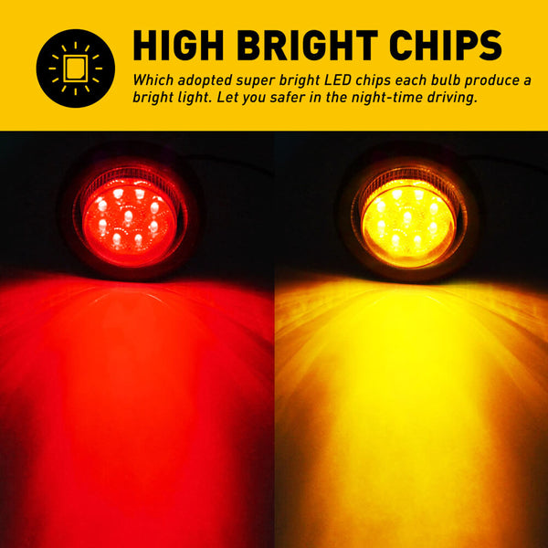 Grote 45062 Grote Industries 2 In. Clearance/Marker Lamps Summit Racing - Foto 2