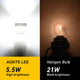1157 LED Bulbs, AUXITO 2057 2357 7528 BAY15D LED Lights for Backup Reverse Blinker Brake Tail Lights 6000K White