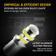 1157 LED Bulbs, AUXITO 2057 2357 7528 BAY15D LED Lights for Backup Reverse Blinker Brake Tail Lights 6000K White