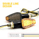 12V Motorcycle LED Turn Signals Yellow Front Rear Turn Signal Blinker Indicator Light Replacement 2pcs/4pcs