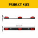 14.17inch Red Led Truck Trailer Light Bar with Stainless Steel Bracket for Truck Trailer RV ID Light