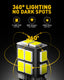 194 LED Light Bulb 6000K White 168 2825 W5W T10 Wedge 14-SMD LED