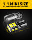 194 LED Light Bulb 6000K White 168 2825 W5W T10 Wedge 14-SMD LED