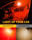 194 LED Light Bulb Red 168 2825 W5W T10 Wedge 14-SMD LED Replacement Bulbs