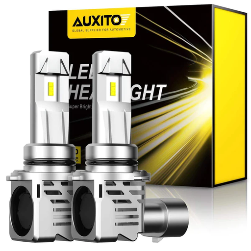 2001-2006 Chevy Silverado 1500 Low Beam 9006 LED Bulb 6500K Mini Size Wireless