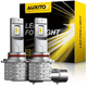 2003-2006 Chevy Silverado 1500 Front Fog Light H10 LED Bulb 6500K Wireless Designed