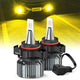 2007-2015 Chevy Silverado 1500 Front Fog Light 5202 LED Bulb 6500K White CSP Chips