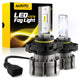 2007-2015 Chevy Silverado 1500 Front Fog Light 5202 LED Bulb 6500K White CSP Chips