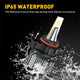 2504 PSX24W LED Fog Light Bulbs, 4000 Lumen 6000K Extremely Bright Xenon White