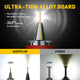 2x H8/H9/H11 LED Headlight Bulbs 6500K White and 2x H8/H11/H16JP LED Fog Light Bulbs 6000k white Combo