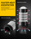 3157 LED Bulb Red for Tail Lights, 400% Brighter 3056 3156 3057 4157 LED Bulbs 102-SMD Chipsets with Projector for Tail Stop Brake Lights