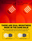 3157 LED Bulb Red for Tail Lights, 400% Brighter 3056 3156 3057 4157 LED Bulbs 102-SMD Chipsets with Projector for Tail Stop Brake Lights