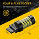 3157 LED Reverse Light Bulbs, 1400 Lumens LED Bulbs with Projector for Backup Tail Brake Signal Lights