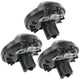 3Pcs AC Heater Climate Control Switch Knobs Kit Fits 00-06 Toyota Tundra