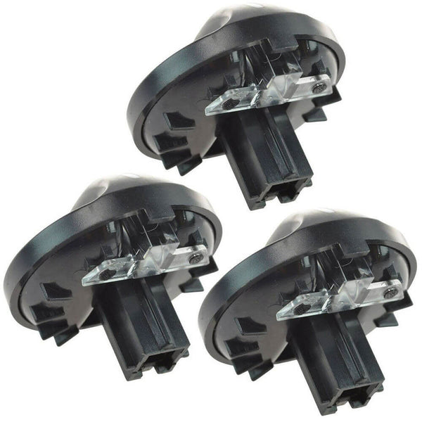 3Pcs AC Heater Climate Control Switch Knobs Kit Fits 00-06 Toyota Tundra
