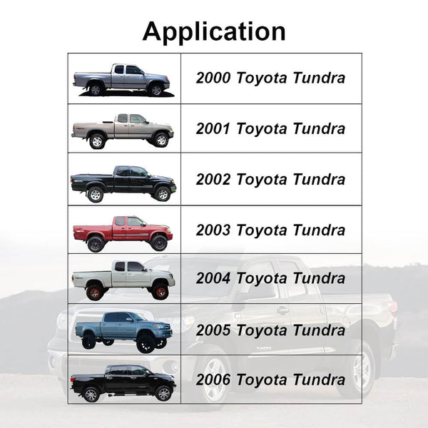 3Pcs AC Heater Climate Control Switch Knobs Kit Fits 00-06 Toyota Tundra