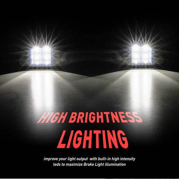 3rd Third Brake Light Cargo LED Light High Mount Lamp Stop Tail Light Compatible with Ford F250 F350 F450 F550