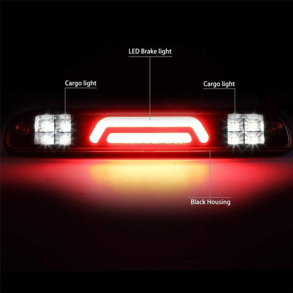 3rd Third Brake Light Cargo LED Light High Mount Lamp Stop Tail Light Compatible with Ford F250 F350 F450 F550