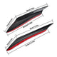 4Pcs Diffuser Shark Fin Kit for Front Bumper Splitter Fin, Universal Auto Parts Car Carbon Fiber Texture Decoration Front Bumper Side Canards Splitter Fins