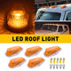 5Pcs Smoked/Yellow Len LED Truck Cab Light for 73-97 Ford F-Series Super Duty Pickup Truck