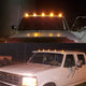 5Pcs Smoked/Yellow Len LED Truck Cab Light for 73-97 Ford F-Series Super Duty Pickup Truck