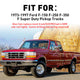 5Pcs Smoked/Yellow Len LED Truck Cab Light for 73-97 Ford F-Series Super Duty Pickup Truck