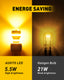 7443 LED Bulb Amber 2600 lumens