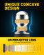 7443 LED Bulb Amber 2600 lumens