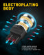 7443 LED Bulb Amber 2600 lumens