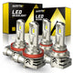 9005 H11 High&Low Beam Forward Lighting Combo 12000LM 6000K White H8/H9/H11 HB3/9005 LED Wireless for Low Beam and High Beam Forward Lighting Bulbs
