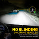 9005 HB3 LED Bulb Forward High Beam Mini-sized CanBus Ready 80W 16,000LM/Pair