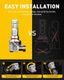 9005/HB3 LED Forward High Beam 9006/HB4 LED Bulbs Low Beam LED Combo