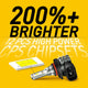 9006 LED Fog Light Bulbs, 4000 Lumens Extremely Bright with CSP Chip