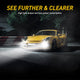 9006 LED Fog Light Bulbs, 4000 Lumens Extremely Bright with CSP Chip
