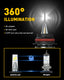 9007 HB5 Led Bulbs 16000LM Mini Size Dual Bulbs HB5 LED Bulb 6500K White