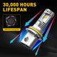 9007 HB5 LED High&Low Beam Forward Lighting 60W 12,000LM Per Set, Dual beam design, suitable for high beam and low beam