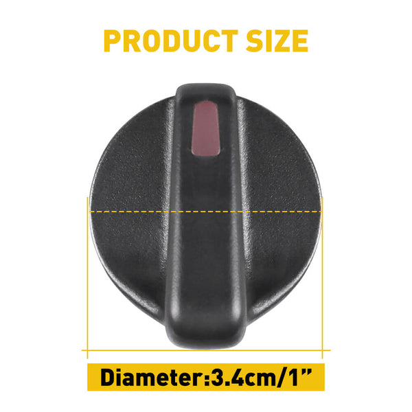 AC Climate Control Switch Knob Button Set, Compatible with 95-04/05-11/05-15 Tacoma Models-Air Conditioner Replacement Switch